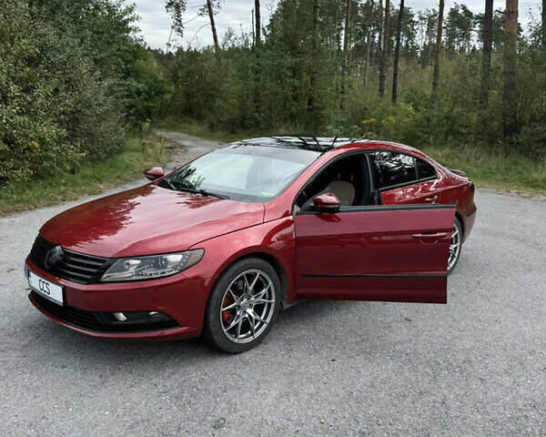 Красный Фольксваген CC / Passat CC, объемом двигателя 1.98 л и пробегом 158 тыс. км за 11700 $, фото 1 на Automoto.ua