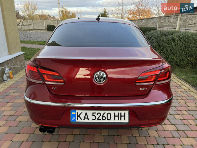 Красный Фольксваген CC / Passat CC, объемом двигателя 1.98 л и пробегом 135 тыс. км за 8900 $, фото 2 на Automoto.ua