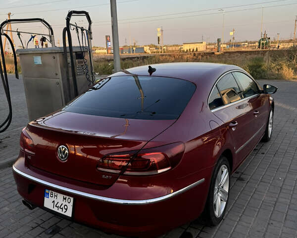 Красный Фольксваген CC / Passat CC, объемом двигателя 1.98 л и пробегом 178 тыс. км за 10500 $, фото 2 на Automoto.ua