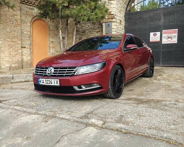 Червоний Фольксваген CC / Passat CC, об'ємом двигуна 1.98 л та пробігом 131 тис. км за 10300 $, фото 1 на Automoto.ua