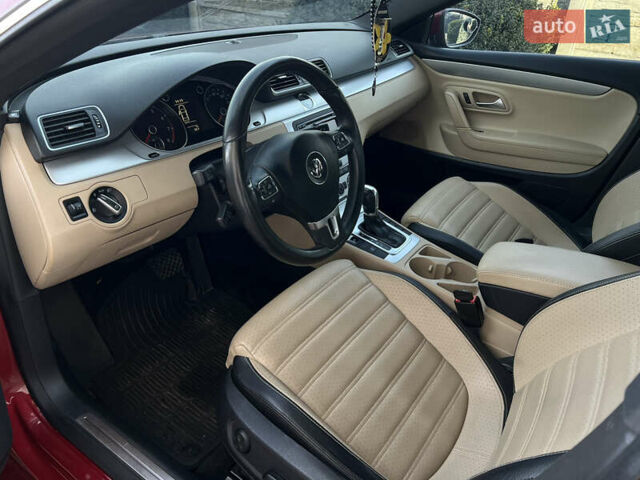 Красный Фольксваген CC / Passat CC, объемом двигателя 1.98 л и пробегом 135 тыс. км за 8900 $, фото 8 на Automoto.ua