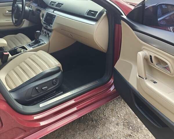 Червоний Фольксваген CC / Passat CC, об'ємом двигуна 1.98 л та пробігом 131 тис. км за 10300 $, фото 11 на Automoto.ua