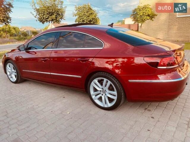 Красный Фольксваген CC / Passat CC, объемом двигателя 1.98 л и пробегом 123 тыс. км за 12000 $, фото 5 на Automoto.ua