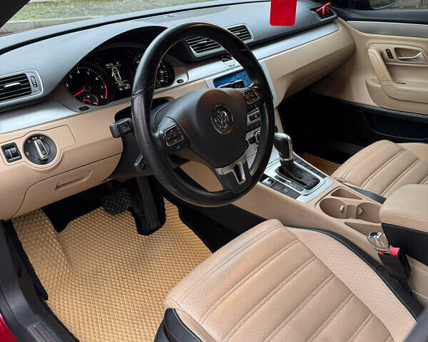 Красный Фольксваген CC / Passat CC, объемом двигателя 2 л и пробегом 158 тыс. км за 10999 $, фото 14 на Automoto.ua