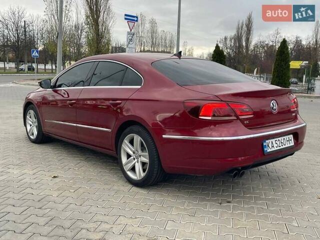 Червоний Фольксваген CC / Passat CC, об'ємом двигуна 1.98 л та пробігом 136 тис. км за 10500 $, фото 3 на Automoto.ua