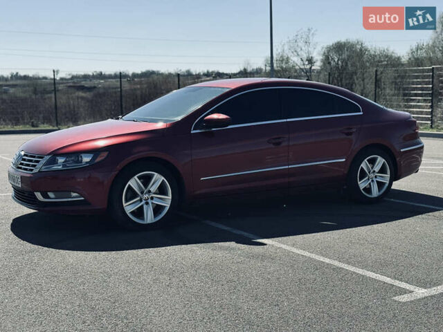 Красный Фольксваген CC / Passat CC, объемом двигателя 1.98 л и пробегом 181 тыс. км за 10200 $, фото 2 на Automoto.ua