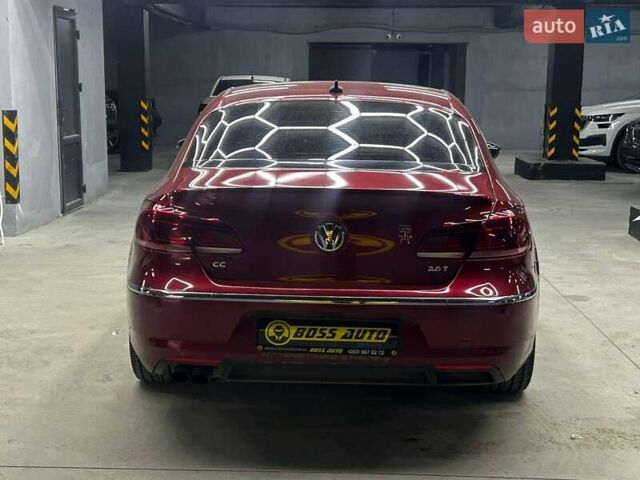 Красный Фольксваген CC / Passat CC, объемом двигателя 1.98 л и пробегом 193 тыс. км за 11500 $, фото 4 на Automoto.ua