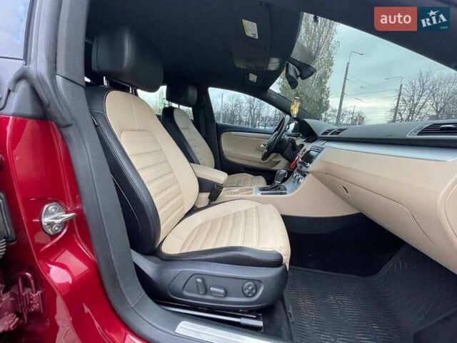 Червоний Фольксваген CC / Passat CC, об'ємом двигуна 1.98 л та пробігом 136 тис. км за 10500 $, фото 10 на Automoto.ua