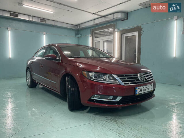 Червоний Фольксваген CC / Passat CC, об'ємом двигуна 1.98 л та пробігом 107 тис. км за 12950 $, фото 1 на Automoto.ua