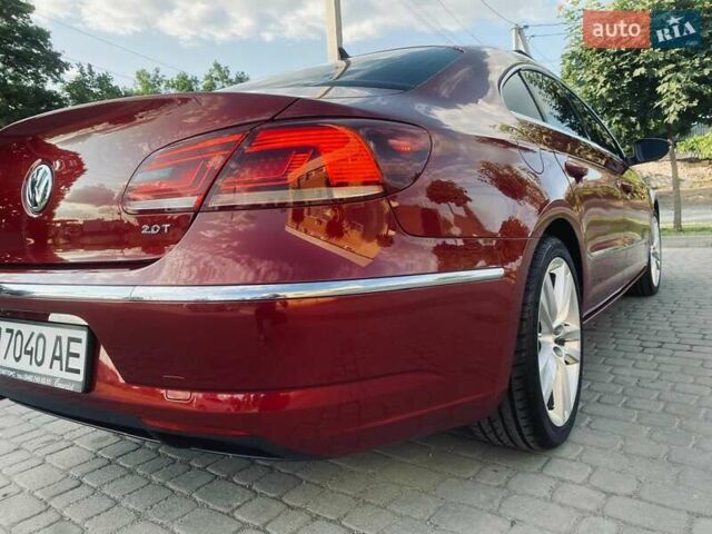 Красный Фольксваген CC / Passat CC, объемом двигателя 1.98 л и пробегом 123 тыс. км за 12000 $, фото 4 на Automoto.ua