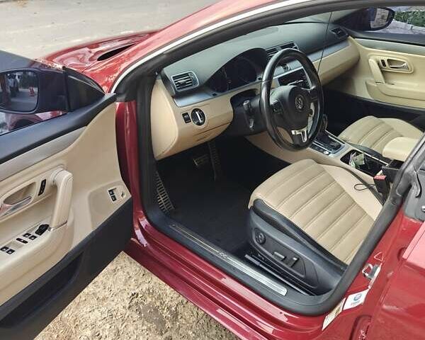 Червоний Фольксваген CC / Passat CC, об'ємом двигуна 1.98 л та пробігом 131 тис. км за 10300 $, фото 8 на Automoto.ua