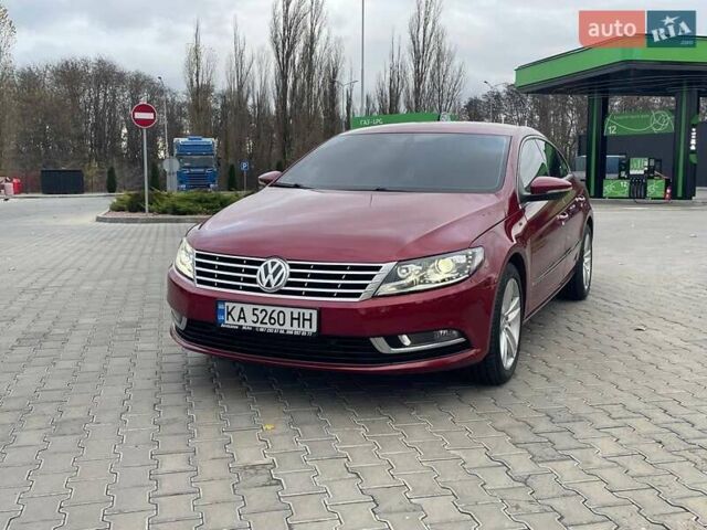 Червоний Фольксваген CC / Passat CC, об'ємом двигуна 1.98 л та пробігом 136 тис. км за 10500 $, фото 1 на Automoto.ua