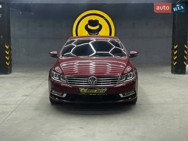 Красный Фольксваген CC / Passat CC, объемом двигателя 1.98 л и пробегом 193 тыс. км за 11500 $, фото 1 на Automoto.ua