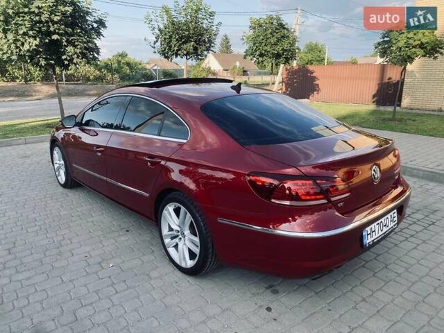 Красный Фольксваген CC / Passat CC, объемом двигателя 1.98 л и пробегом 123 тыс. км за 12000 $, фото 11 на Automoto.ua