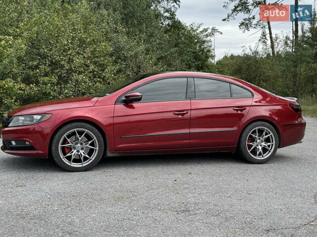 Красный Фольксваген CC / Passat CC, объемом двигателя 1.98 л и пробегом 158 тыс. км за 11700 $, фото 3 на Automoto.ua