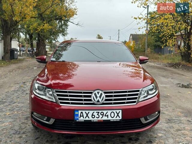 Красный Фольксваген CC / Passat CC, объемом двигателя 1.98 л и пробегом 152 тыс. км за 9400 $, фото 1 на Automoto.ua