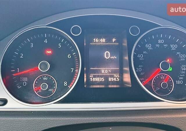 Червоний Фольксваген CC / Passat CC, об'ємом двигуна 1.98 л та пробігом 150 тис. км за 13500 $, фото 12 на Automoto.ua