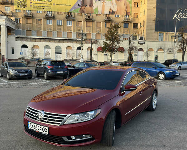 Красный Фольксваген CC / Passat CC, объемом двигателя 1.98 л и пробегом 150 тыс. км за 11999 $, фото 1 на Automoto.ua