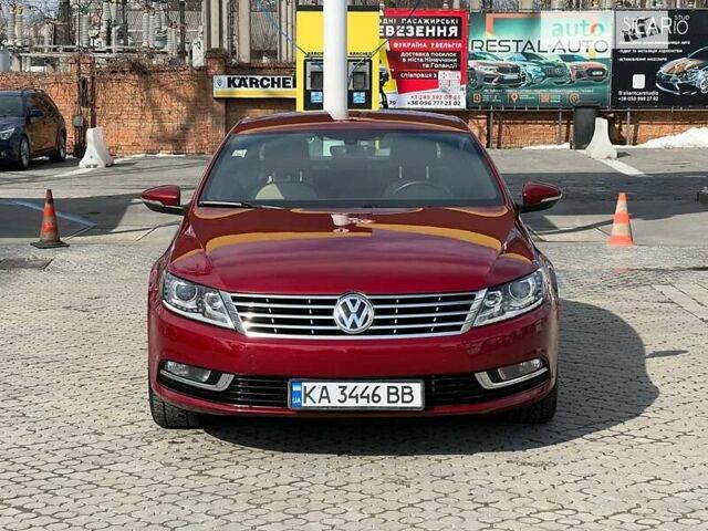 Красный Фольксваген CC / Passat CC, объемом двигателя 2 л и пробегом 120 тыс. км за 13000 $, фото 1 на Automoto.ua