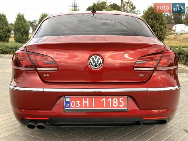 Фольксваген CC / Passat CC 2014 у Дніпро (Дніпропетровську) на Automoto.ua Червоний Фольксваген CC / Passat CC, об'ємом двигуна 1.98 л та пробігом 182 тис. км за 10999 $, фото 6 на Automoto.ua
