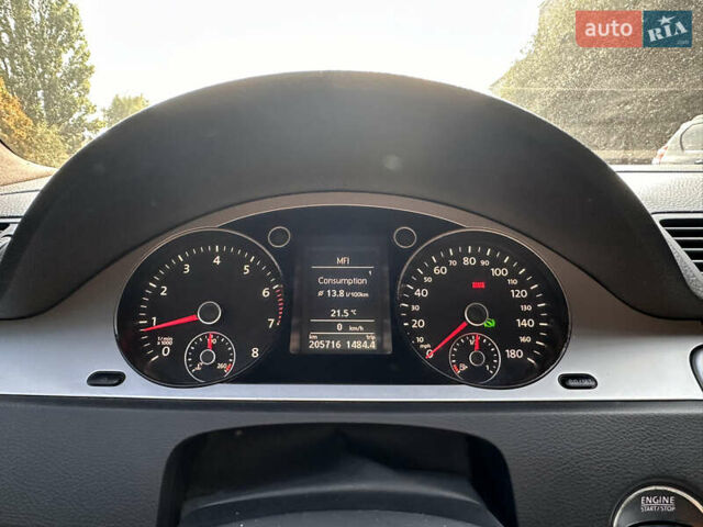 Серый Фольксваген CC / Passat CC, объемом двигателя 1.98 л и пробегом 207 тыс. км за 9000 $, фото 11 на Automoto.ua