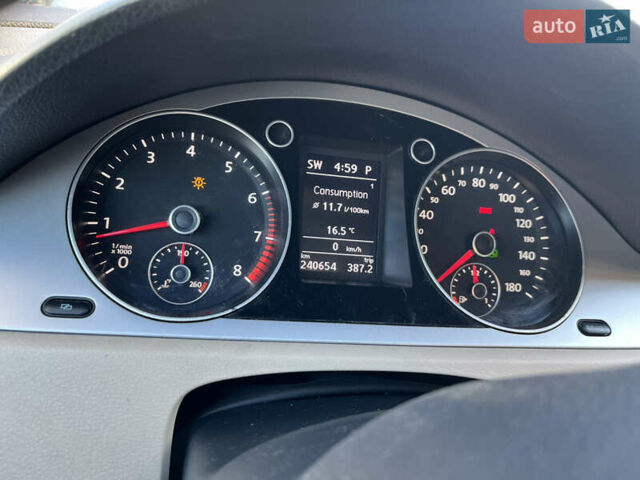 Сірий Фольксваген CC / Passat CC, об'ємом двигуна 1.98 л та пробігом 240 тис. км за 8100 $, фото 9 на Automoto.ua
