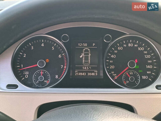 Сірий Фольксваген CC / Passat CC, об'ємом двигуна 2 л та пробігом 215 тис. км за 9490 $, фото 24 на Automoto.ua