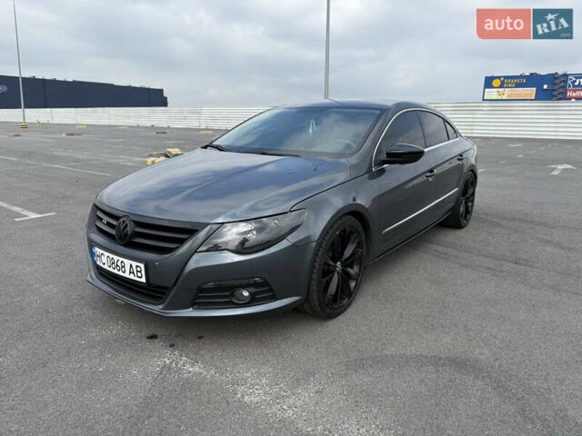 Серый Фольксваген CC / Passat CC, объемом двигателя 1.98 л и пробегом 217 тыс. км за 9700 $, фото 1 на Automoto.ua