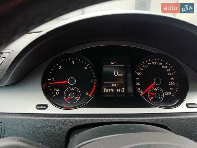 Серый Фольксваген CC / Passat CC, объемом двигателя 1.97 л и пробегом 229 тыс. км за 10300 $, фото 12 на Automoto.ua