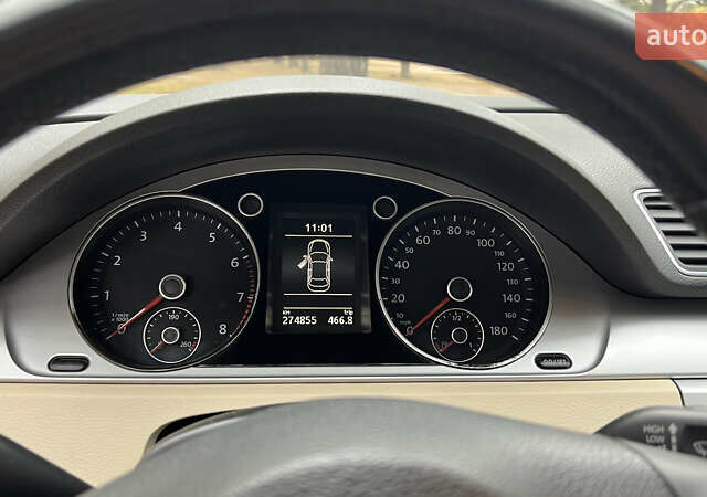 Сірий Фольксваген CC / Passat CC, об'ємом двигуна 1.98 л та пробігом 274 тис. км за 8900 $, фото 13 на Automoto.ua
