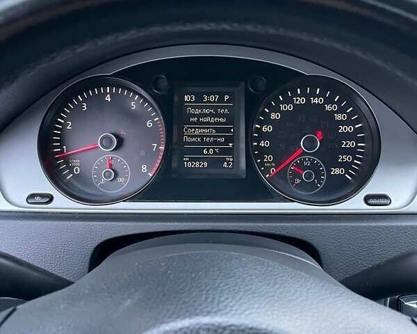 Серый Фольксваген CC / Passat CC, объемом двигателя 1.98 л и пробегом 103 тыс. км за 8900 $, фото 4 на Automoto.ua