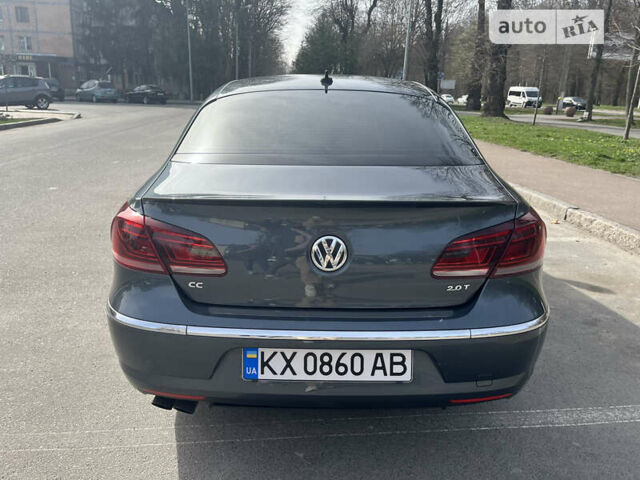 Серый Фольксваген CC / Passat CC, объемом двигателя 1.98 л и пробегом 140 тыс. км за 11500 $, фото 8 на Automoto.ua