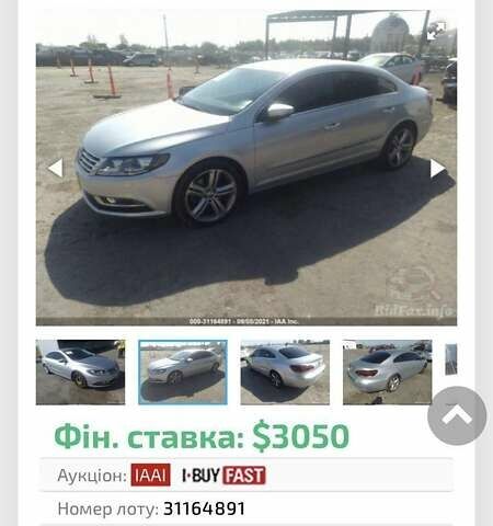 Серый Фольксваген CC / Passat CC, объемом двигателя 2 л и пробегом 165 тыс. км за 11500 $, фото 4 на Automoto.ua