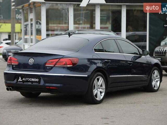 Синий Фольксваген CC / Passat CC, объемом двигателя 1.98 л и пробегом 120 тыс. км за 11000 $, фото 3 на Automoto.ua