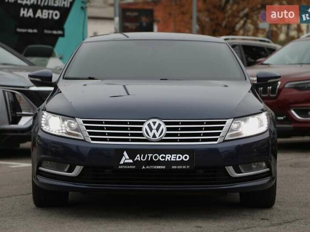 Синий Фольксваген CC / Passat CC, объемом двигателя 1.98 л и пробегом 120 тыс. км за 11000 $, фото 1 на Automoto.ua