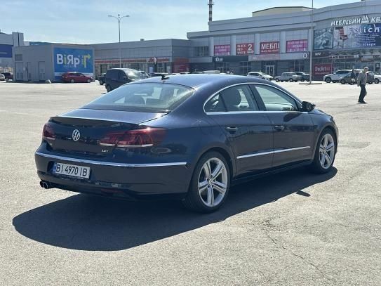 Синий Фольксваген CC / Passat CC, объемом двигателя 2 л и пробегом 227 тыс. км за 11100 $, фото 1 на Automoto.ua