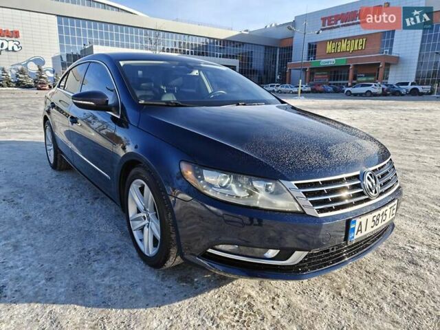 Синий Фольксваген CC / Passat CC, объемом двигателя 1.98 л и пробегом 179 тыс. км за 10500 $, фото 1 на Automoto.ua