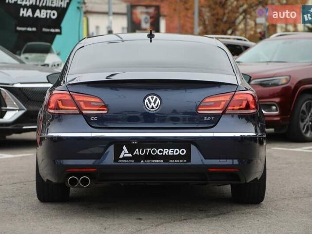 Синий Фольксваген CC / Passat CC, объемом двигателя 1.98 л и пробегом 120 тыс. км за 11000 $, фото 4 на Automoto.ua