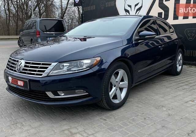 Синий Фольксваген CC / Passat CC, объемом двигателя 1.98 л и пробегом 141 тыс. км за 9500 $, фото 1 на Automoto.ua