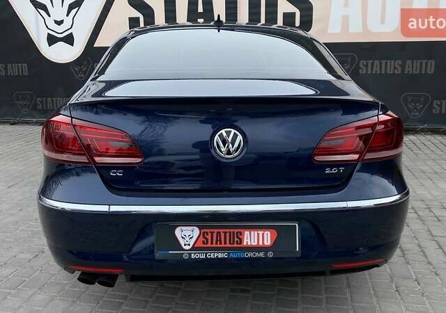 Синий Фольксваген CC / Passat CC, объемом двигателя 1.98 л и пробегом 141 тыс. км за 9500 $, фото 5 на Automoto.ua