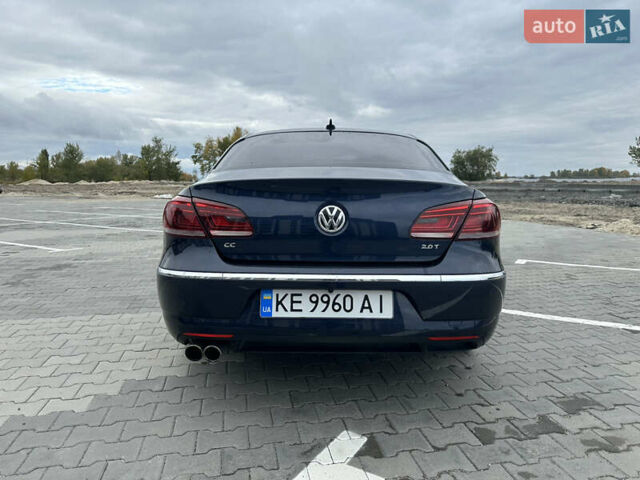 Синий Фольксваген CC / Passat CC, объемом двигателя 1.98 л и пробегом 168 тыс. км за 11200 $, фото 3 на Automoto.ua