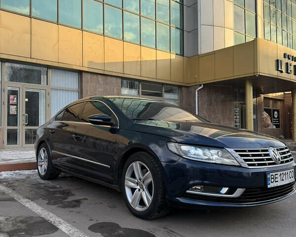 Синий Фольксваген CC / Passat CC, объемом двигателя 1.98 л и пробегом 217 тыс. км за 9500 $, фото 1 на Automoto.ua