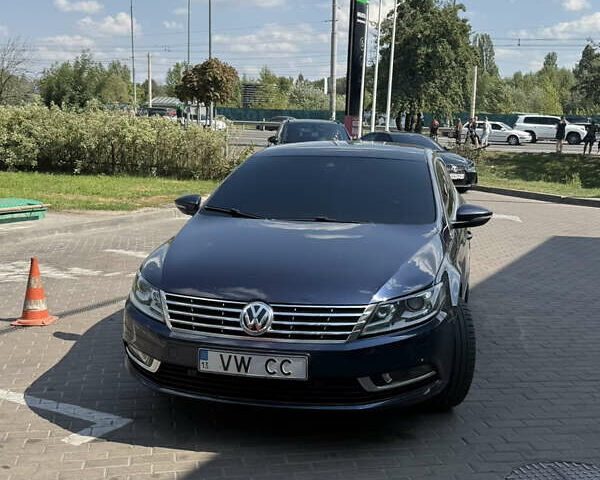 Синий Фольксваген CC / Passat CC, объемом двигателя 1.97 л и пробегом 130 тыс. км за 16000 $, фото 4 на Automoto.ua