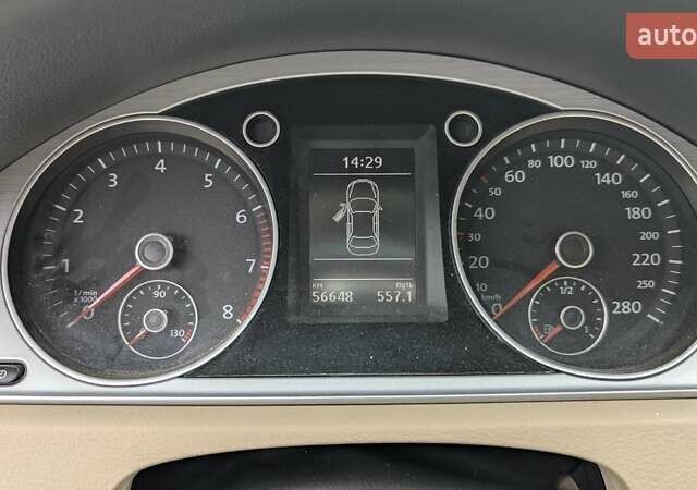 Синий Фольксваген CC / Passat CC, объемом двигателя 2 л и пробегом 56 тыс. км за 12800 $, фото 14 на Automoto.ua