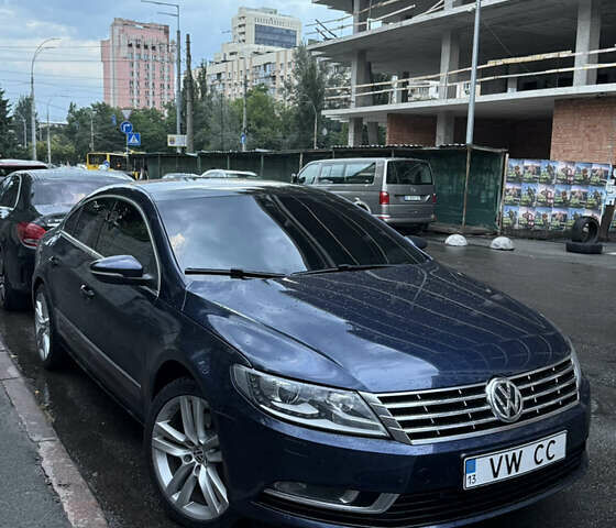 Синий Фольксваген CC / Passat CC, объемом двигателя 1.97 л и пробегом 130 тыс. км за 16000 $, фото 3 на Automoto.ua