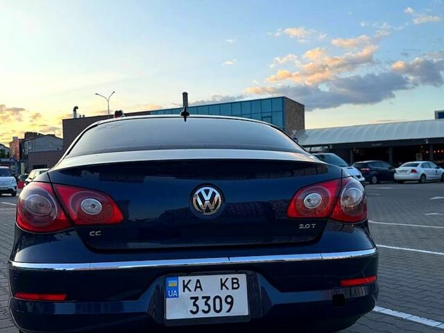Синій Фольксваген CC, об'ємом двигуна 2 л та пробігом 200 тис. км за 7199 $, фото 1 на Automoto.ua
