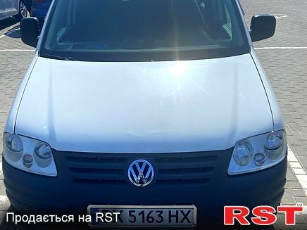Белый Фольксваген Кадди, объемом двигателя 1.9 л и пробегом 331 тыс. км за 5000 $, фото 2 на Automoto.ua