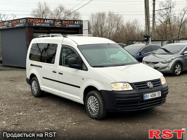 Білий Фольксваген Кадді, об'ємом двигуна 1.6 л та пробігом 292 тис. км за 6300 $, фото 1 на Automoto.ua