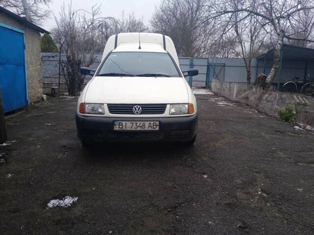 Белый Фольксваген Кадди, объемом двигателя 1.9 л и пробегом 110 тыс. км за 1500 $, фото 1 на Automoto.ua