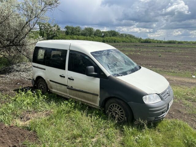 Белый Фольксваген Кадди, объемом двигателя 1.9 л и пробегом 450 тыс. км за 1500 $, фото 2 на Automoto.ua